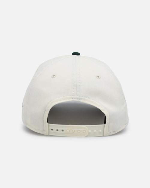 New Era Atlanta Braves 'Chrome Dark Green' 9FORTY A-Frame Snapback Chrome/Dark Green