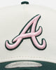 New Era Atlanta Braves 'Chrome Dark Green' 9FORTY A-Frame Snapback Chrome/Dark Green