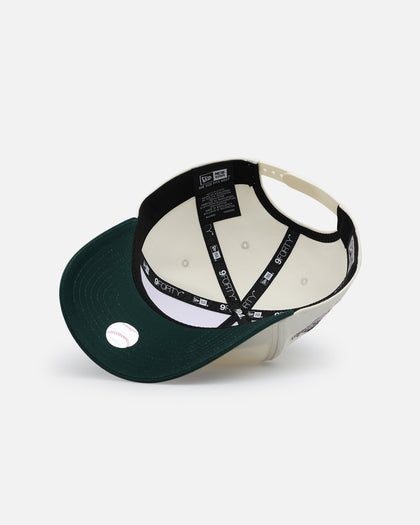 New Era Atlanta Braves 'Chrome Dark Green' 9FORTY A-Frame Snapback Chrome/Dark Green