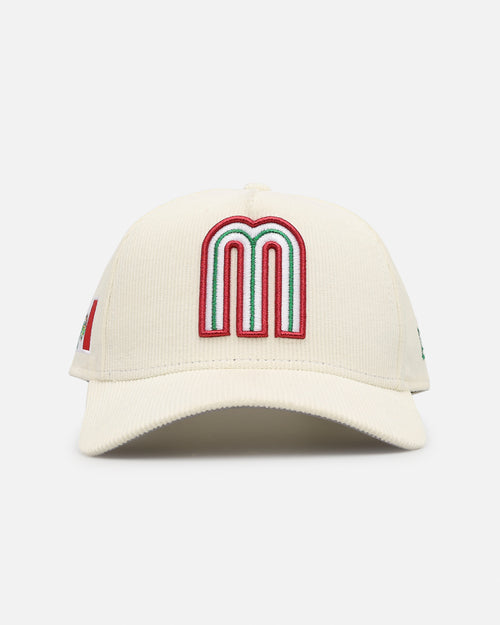 New Era Mexico National Baseball Team 'Mexico Variety Pack' 9FORTY A-Frame Corduroy Snapback Chrome