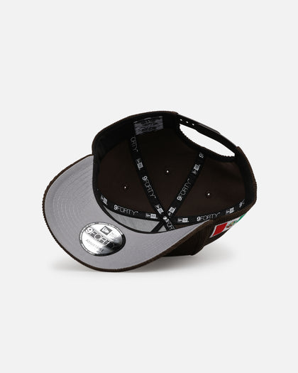 New Era Mexico National Baseball Team 'Mexico Variety Pack' 9FORTY A-Frame Corduroy Snapback Walnut