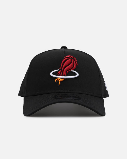 New Era Miami Heat 'Upside Down NBA' 9FORTY A-Frame Snapback Black