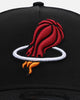 New Era Miami Heat 'Upside Down NBA' 9FORTY A-Frame Snapback Black
