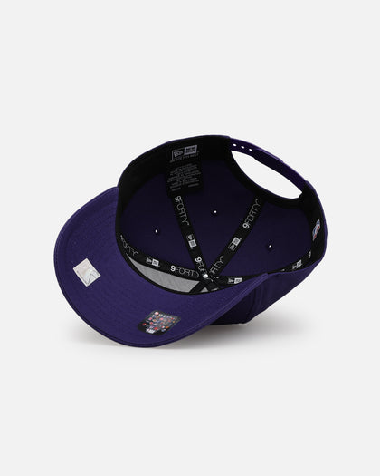 New Era Phoenix Suns 'Upside Down NBA' 9FORTY A-Frame Snapback Purple