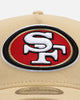 New Era San Francisco 49ers 'NFL Kickoff' 9FORTY A-Frame Snapback Vegas Gold