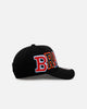 Mitchell & Ness Atlanta Braves 'Hyper Type' Pro Crown Snapback Black