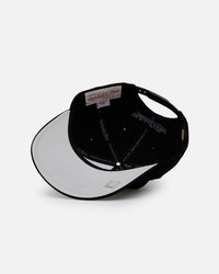 Mitchell & Ness Los Angeles Lakers 'Old English' Caddy Fit Snapback Black