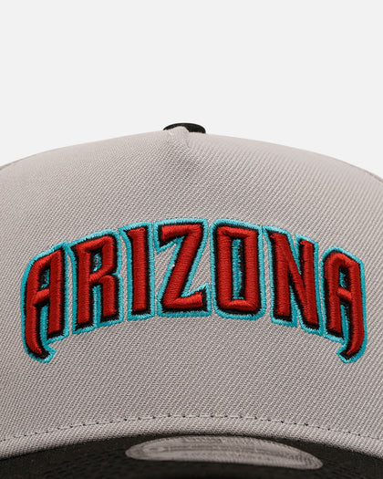 New Era Arizona Diamondbacks 'Away Greys' 9FORTY A-Frame Snapback Grey