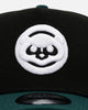 New Era Chicago Cubs 'Black Dark Green' 9FORTY A-Frame Snapback Black/Dark Green