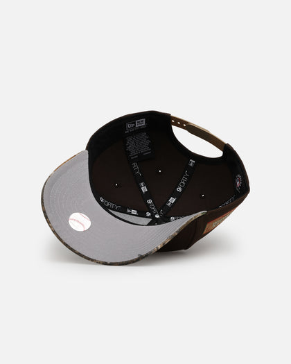 New Era Los Angeles Dodgers 'Great Outdoors' 9FORTY A-Frame Snapback Brown/Camo