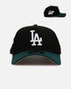 New Era Los Angeles Dodgers 'Black Dark Green' 9FORTY A-Frame Snapback Black/Dark Green