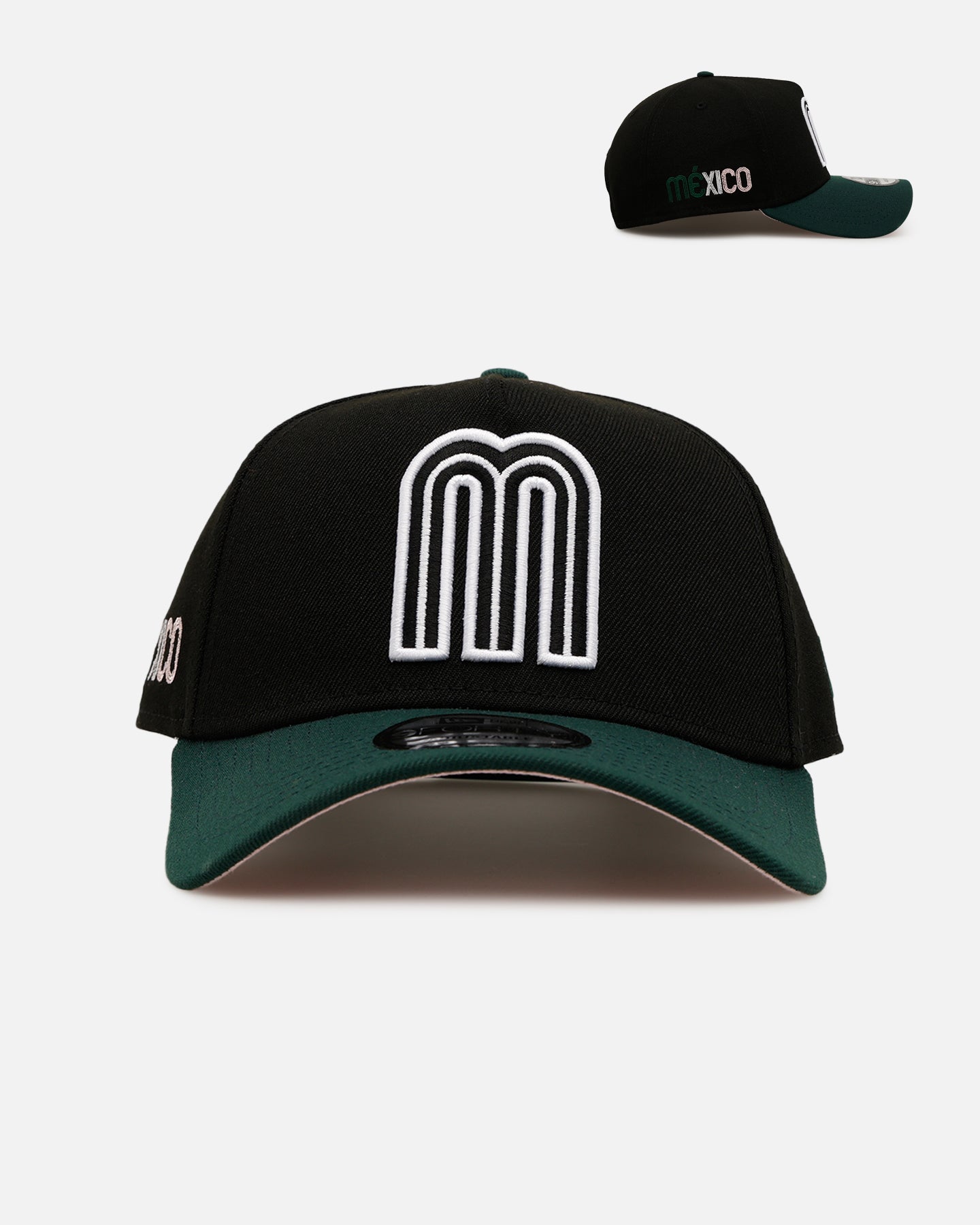 New Era Mexico National Baseball Team 'Black Dark Green' 9FORTY A