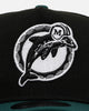 New Era Miami Dolphins 'Black Dark Green' 9FORTY A-Frame Snapback Black/Dark Green