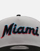 New Era Miami Marlins 'Away Greys' 9FORTY A-Frame Snapback Grey