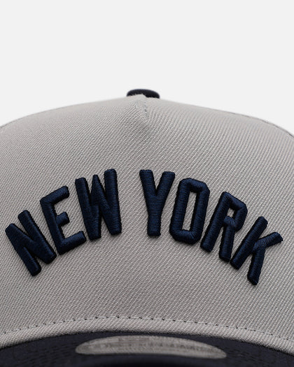 New Era New York Yankees 'Away Greys' 9FORTY A-Frame Snapback Grey