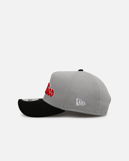 New Era Philadelphia Phillies 'Away Greys' 9FORTY A-Frame Snapback Grey