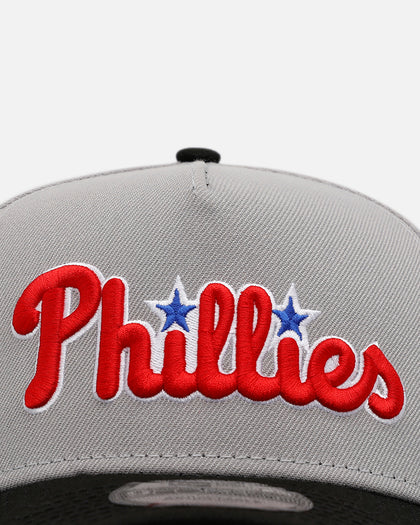 New Era Philadelphia Phillies 'Away Greys' 9FORTY A-Frame Snapback Grey