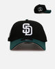 New Era San Diego Padres 'Black Dark Green' 9FORTY A-Frame Snapback Black/Dark Green