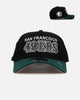 New Era San Francisco 49ers 'Black Dark Green' 9FORTY A-Frame Snapback Black/Dark Green