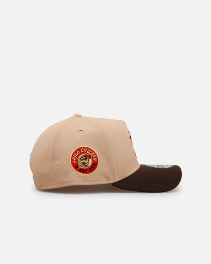 New Era Akron RubberDucks 'MILB Theme Night' 9FORTY A-Frame Snapback Tan/Brown
