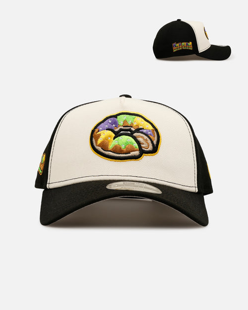 New Era Biloxi Shuckers 'MILB Theme Night' 9FORTY A-Frame Snapback Chrome/Black