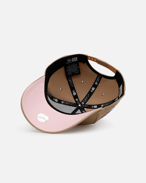 New Era Los Angeles Angels 'Tan Pink' 9FORTY A-Frame Snapback Tan