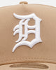 New Era Detroit Tigers 'Tan Pink' 9FORTY A-Frame Snapback Tan