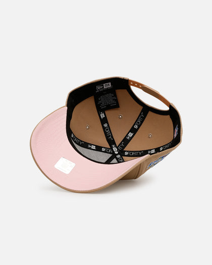New Era Los Angeles Rams 'Tan Pink' 9FORTY A-Frame Snapback Tan