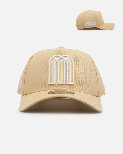 New Era Mexico National Baseball Team 'Mexico Polychromatic' 9FORTY A-Frame Snapback Vegas Gold