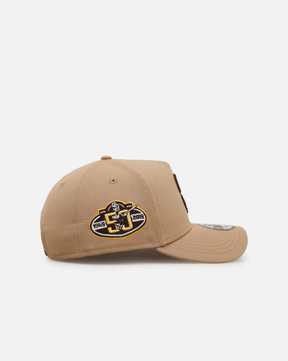 Casquette MLB New Era 9FORTY - San Diego Padres - Marron/Jaune - Vintage USA