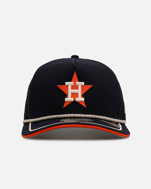 New Era Houston Astros 'Spring Injection' 9FIFTY A-Frame Trucker Snapback Navy