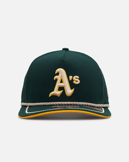 New Era Oakland Athletics 'Spring Injection' 9FIFTY A-Frame Trucker Snapback Green