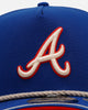 New Era Atlanta Braves 'Spring Injection' 9FIFTY A-Frame Trucker Snapback Blue