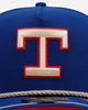 New Era Texas Rangers 'Spring Injection' 9FIFTY A-Frame Trucker Snapback Blue