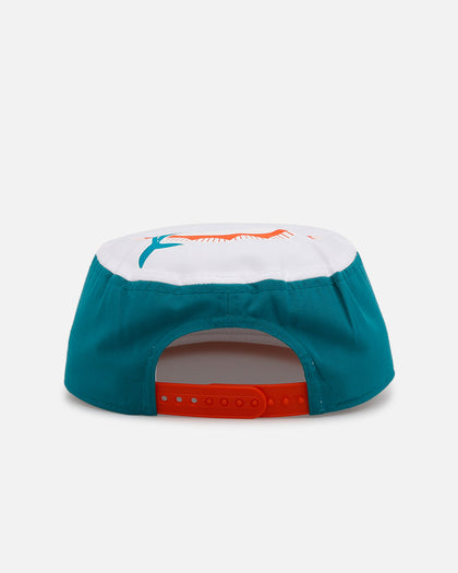New Era Miami Dolphins 'Spring Injection' Painter Retro Snapback Teal/Orange