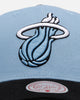 Mitchell & Ness Miami Heat 'Vapor Blue' 1998 Champion Pro Crown Snapback Blue