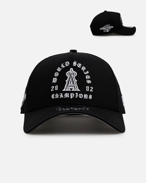 New Era Anaheim Angels 'Gothic Arch 2.0' 9FORTY A-Frame Snapback Black/White