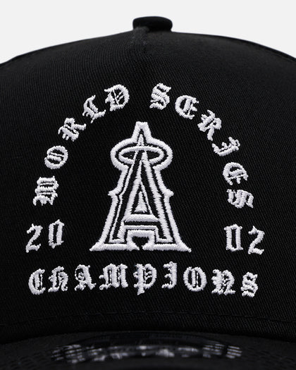 New Era Anaheim Angels 'Gothic Arch 2.0' 9FORTY A-Frame Snapback Black/White