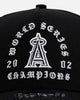 New Era Anaheim Angels 'Gothic Arch 2.0' 9FORTY A-Frame Snapback Black/White