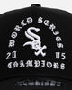 New Era Chicago White Sox 'Gothic Arch 2.0' 9FORTY A-Frame Snapback Black/White