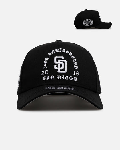 New Era San Diego Padres 'Gothic Arch 2.0' 9FORTY A-Frame Snapback Black/White