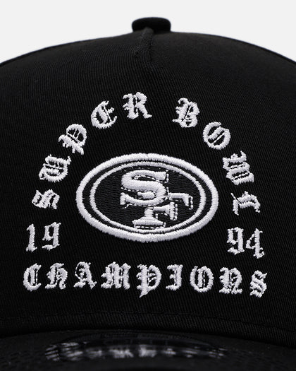 New Era San Francisco 49ers 'Gothic Arch 2.0' 9FORTY A-Frame Snapback Black/White