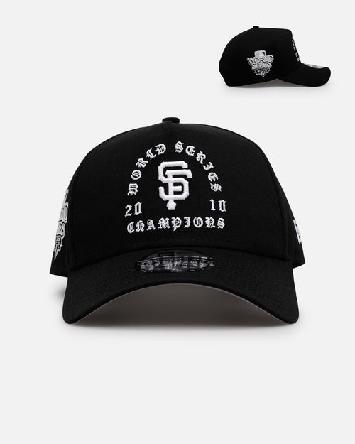 New Era San Francisco Giants 'Gothic Arch 2.0' 9FORTY A-Frame Snapback Black/White