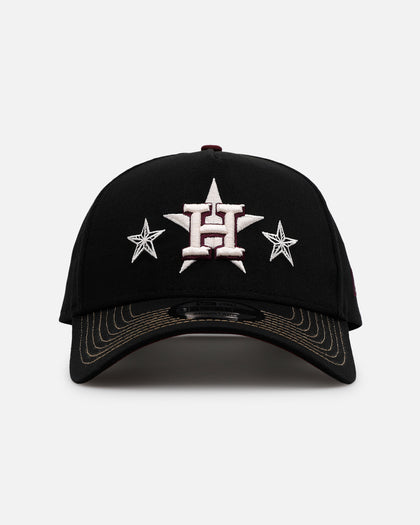 New Era Houston Astros 'Ivory Stars Outlaws' 9FORTY A-Frame Snapback Black/Maroon