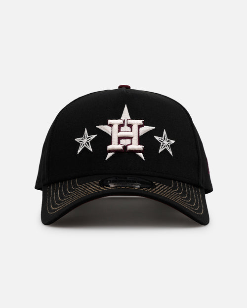 New Era Houston Astros 'Ivory Stars Outlaws' 9FORTY A-Frame Snapback Black/Maroon