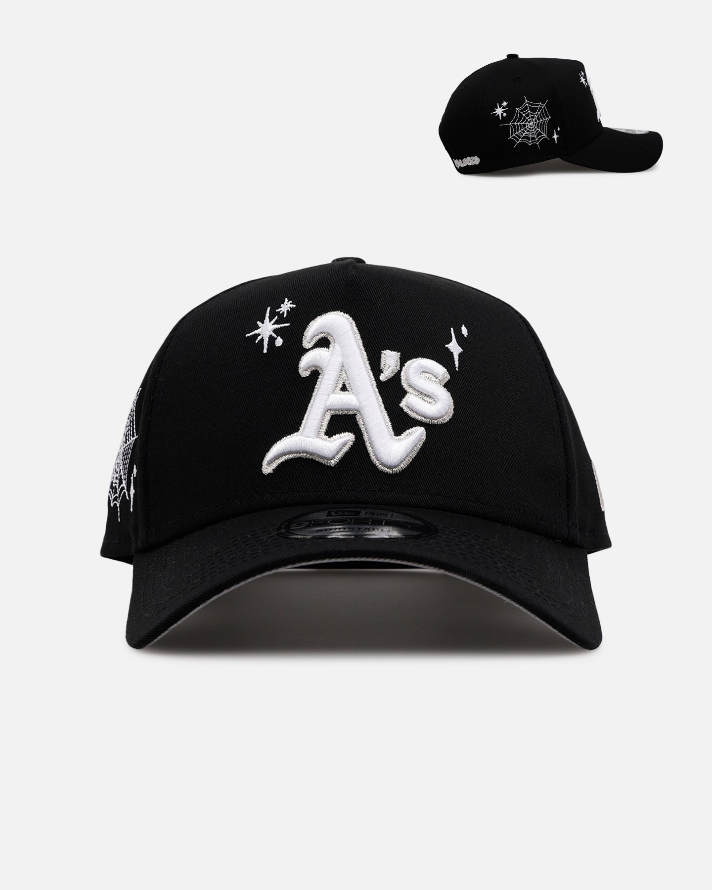 New Era Oakland Athletics 'Grit 3.0' 9FORTY A-Frame Snapback Black