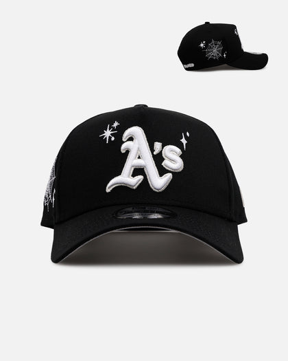 New Era Oakland Athletics World Series 1998 Chrome Two Tone Prime Edition 9Forty A Frame Snapback Cap New Era Oakland Athletics World Series 1998 Chrome Two Tone Prime Edition 9Forty A Frame Snapback Cap