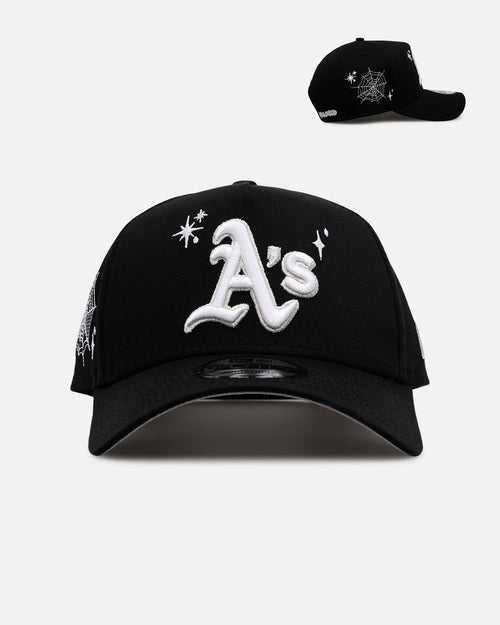 New Era Oakland Athletics 'Grit 3.0' 9FORTY A-Frame Snapback Black/White