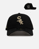 New Era Chicago White Sox 'Raised Metallic Chainstitch' 9FORTY A-Frame Snapback Black
