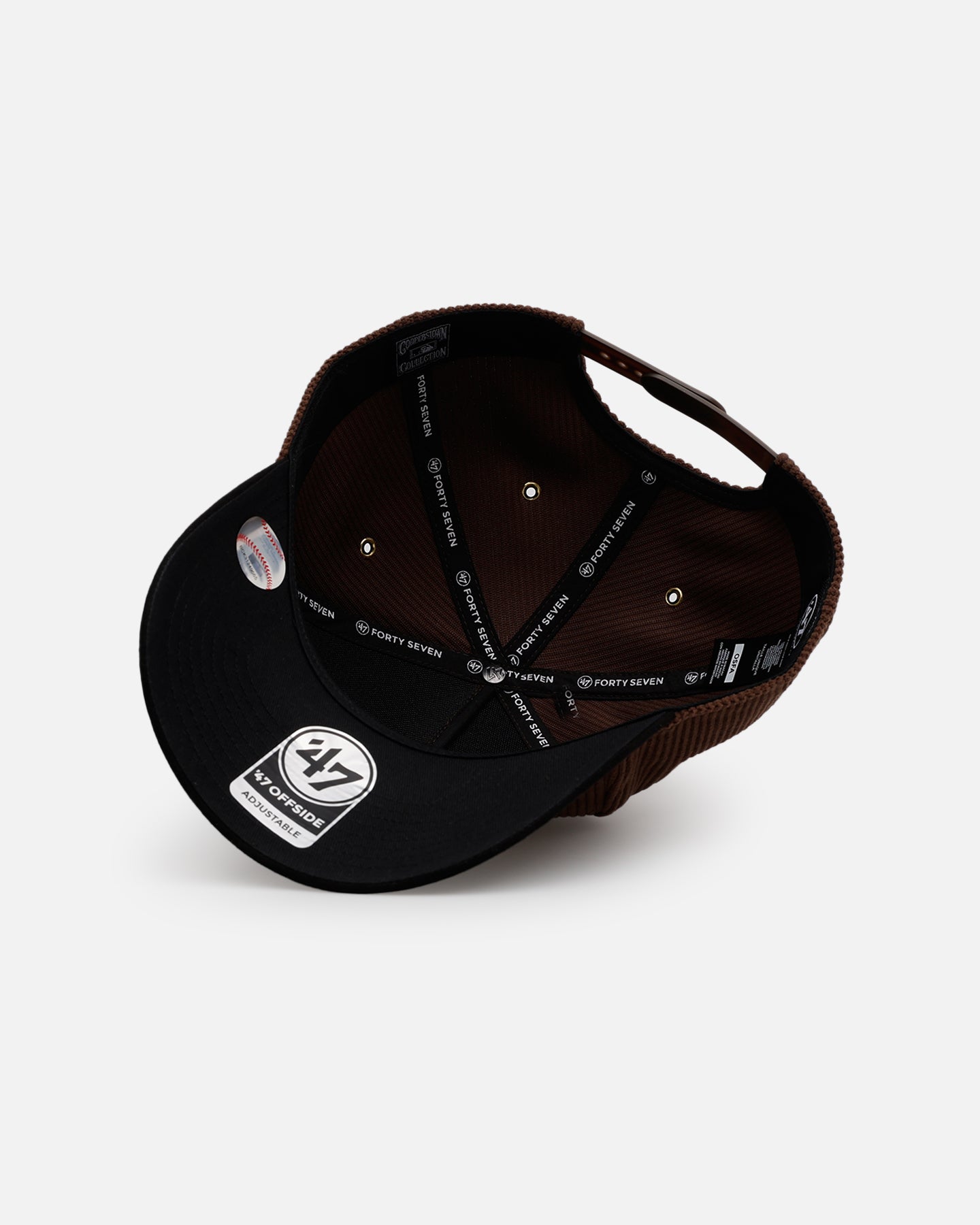 47 Brand Houston Astros 'Barren' Offside DT Corduroy Snapback